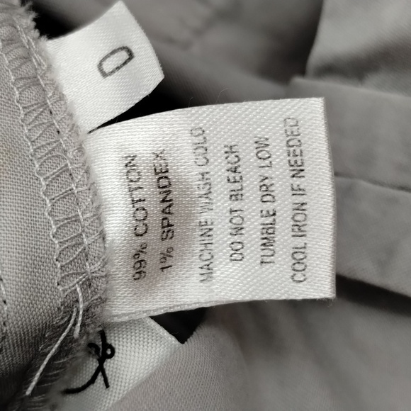 Ann Taylor LOFT women's size 6 petite Julie chino pants light gray - Picture 8 of 11